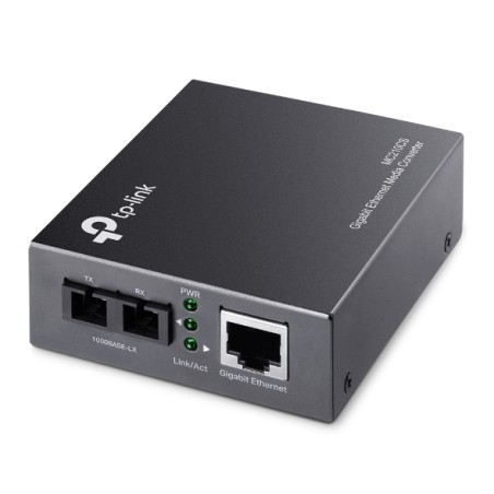 TP-Link MC210CS Gigabit Ethernet Fiber Media Converter - High-Speed, Reliable Networking Solution - Model 6935364030445